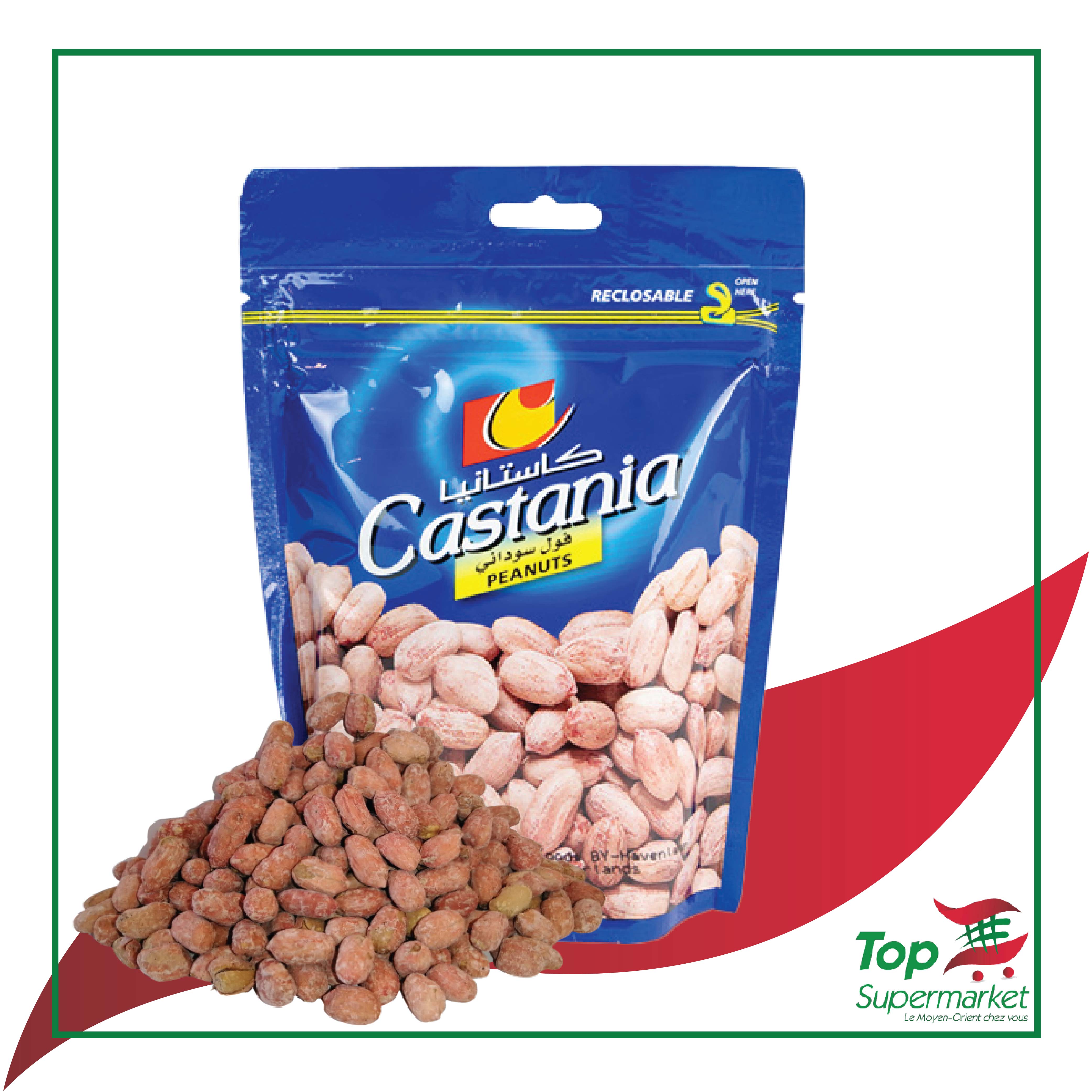 Castania cacahuètes grillées 100gr